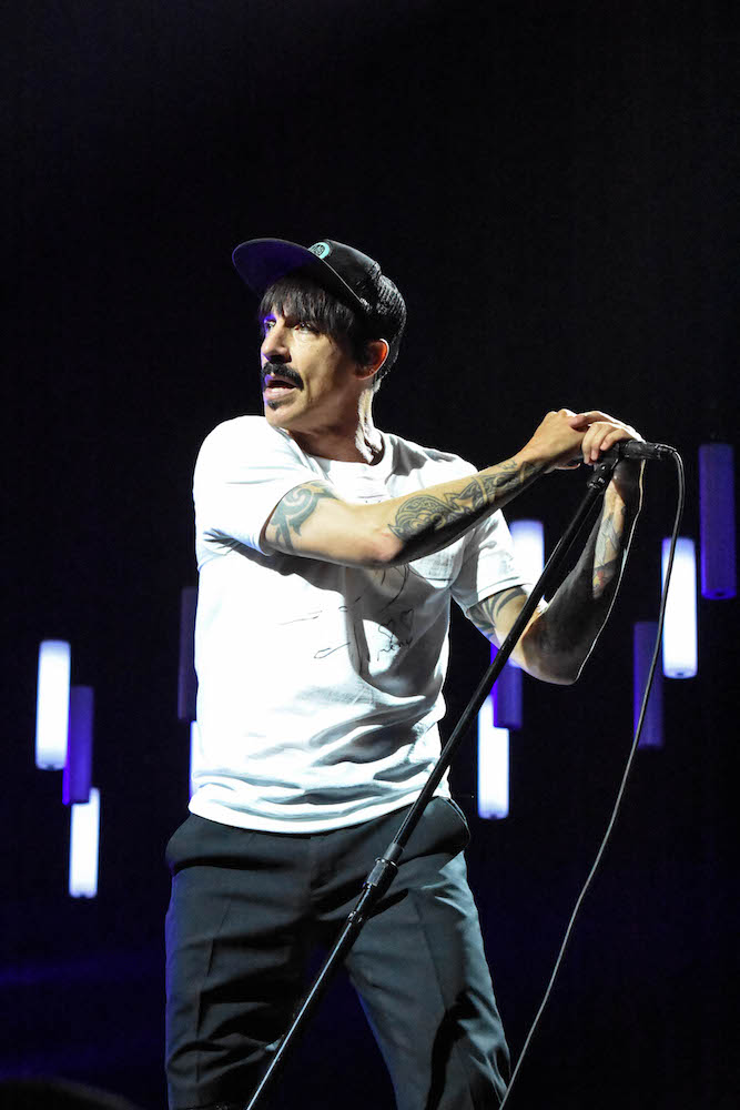 Überzeugt mit seinem Gesang: Anthony Kiedis. 