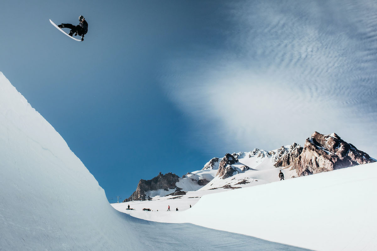 Wenn Snowboarder Ben Ferguson schwerelos scheint ... (© OR Blatt)