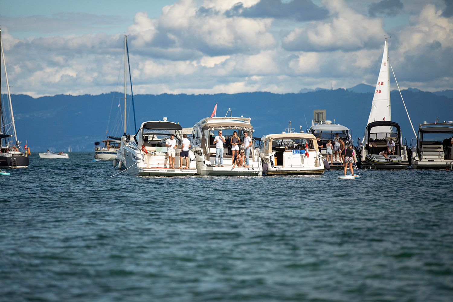 Der Bodensee lädt zum Konzerschauen vom Boot aus ein.