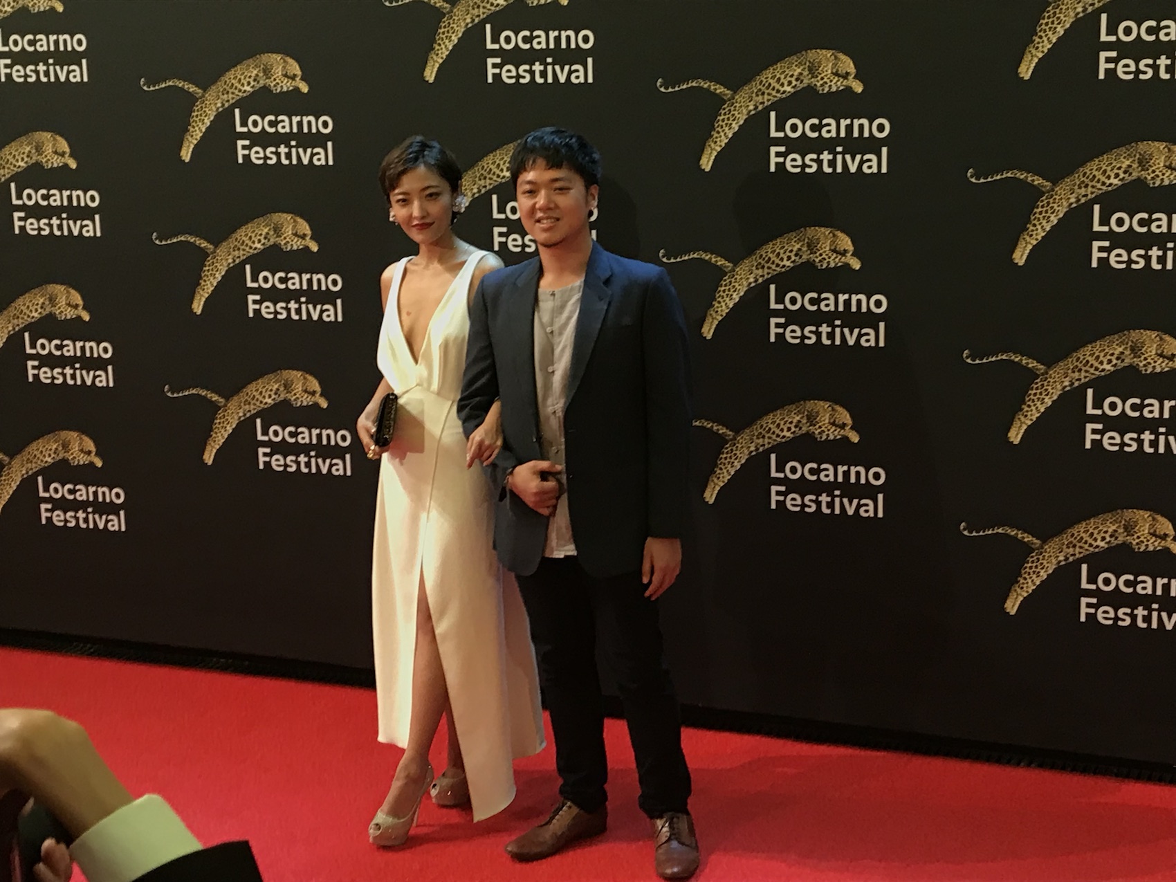Luna Kwok und Siew Hua Yeo, Hauptdarstellerin und Regisseur des Siegerfilms «A Land Imagined».