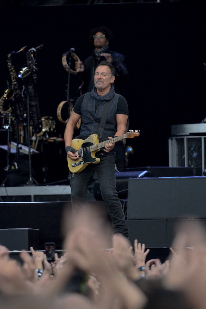 Bruce Springsteen, der Rocker für das Volk. 