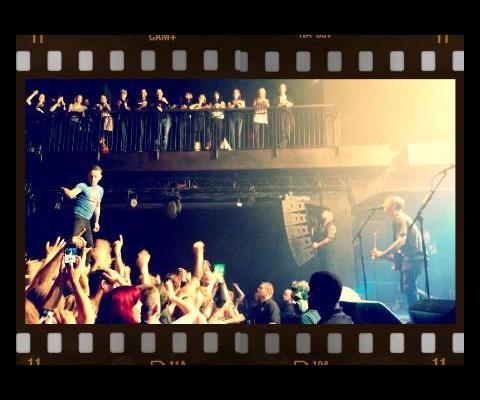 Dave beim Stagedive