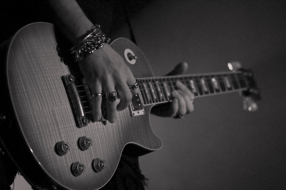 Die Gitarren standen an diesem Abend im Zentrum. 