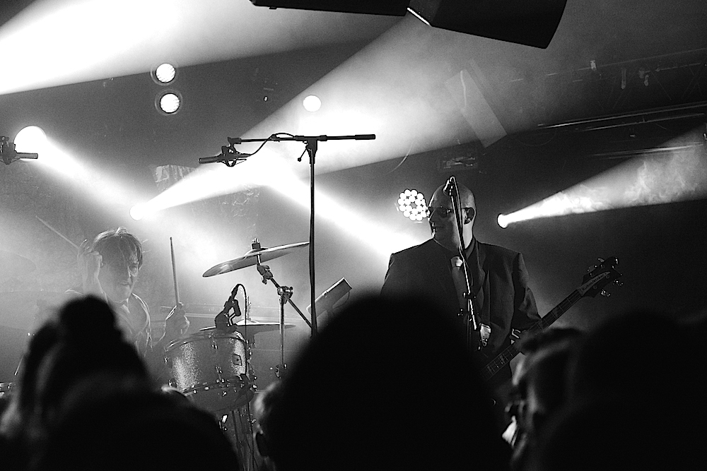 Die Band hat im Komplex Klub mächtig eingeheizt. 