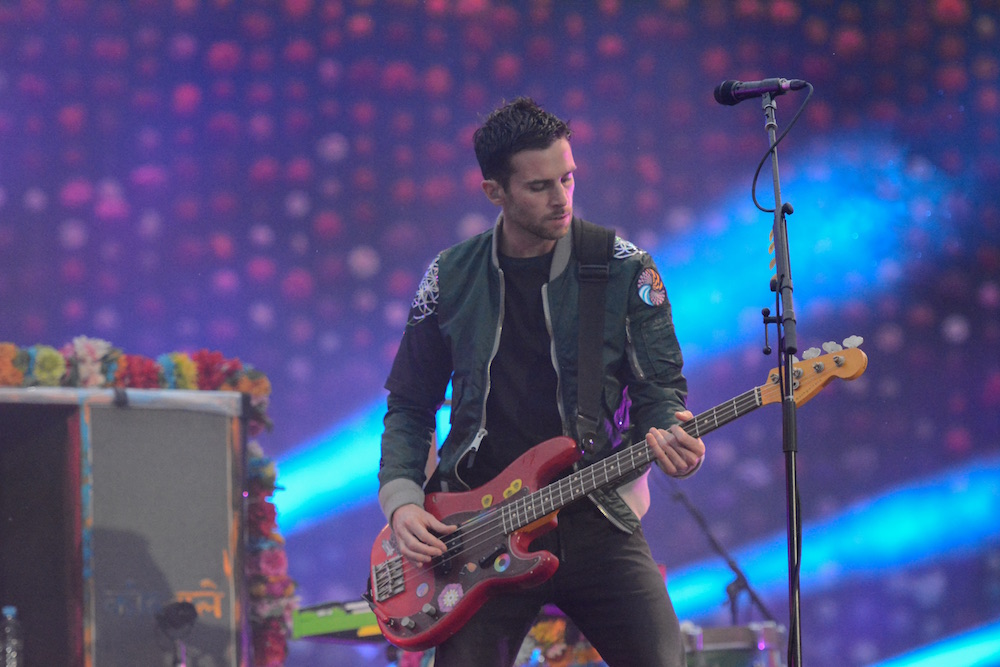 Bassist Guy Berryman. 