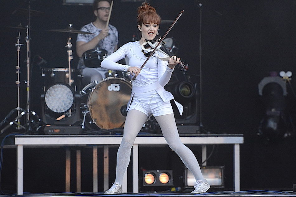 Lindsey Stirling gab von Anfang an Vollgas. 