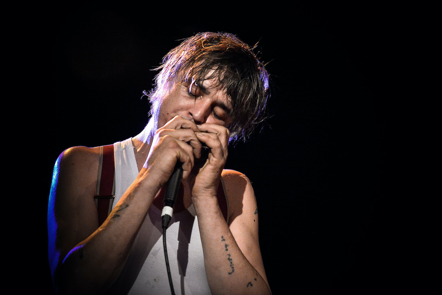 Peter Doherty in seinem Element - auf der Bühne.