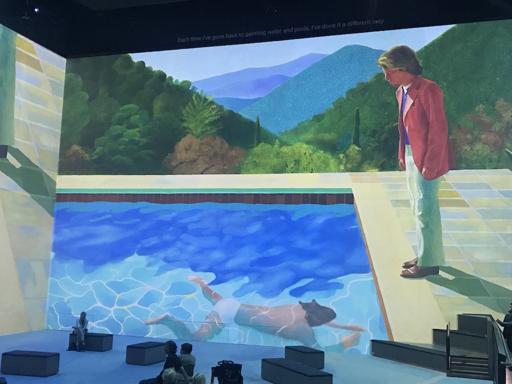 Kunstistallation von David Hockney