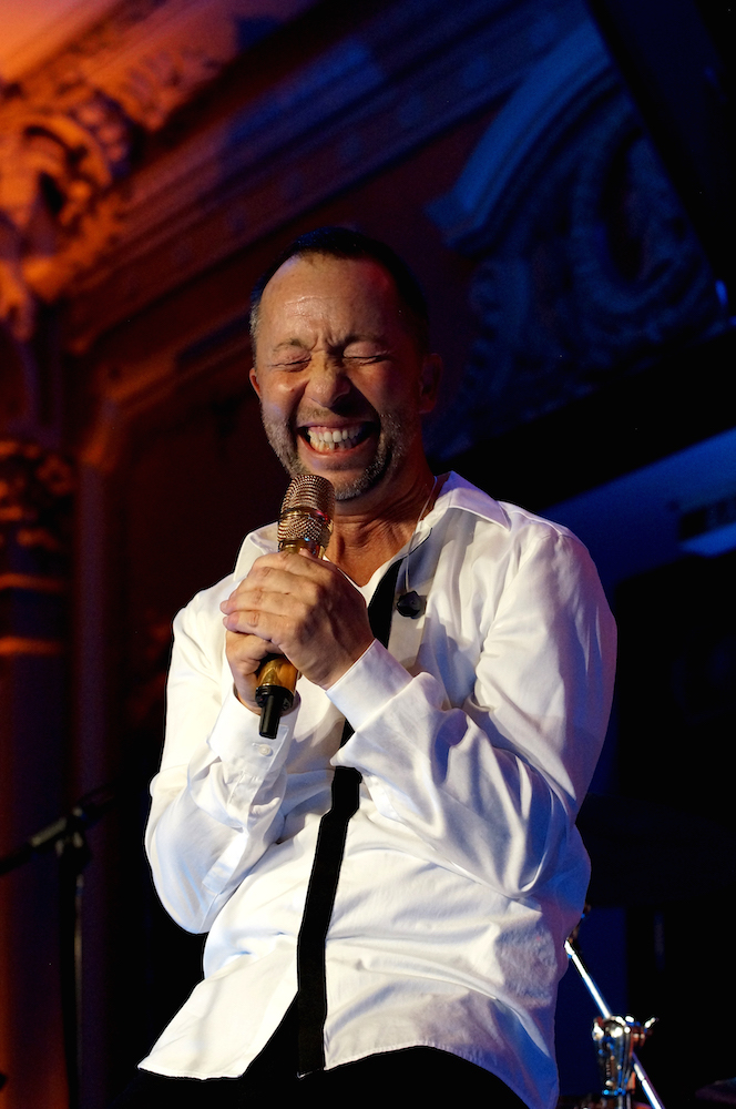 DJ Bobo freut sich sehr über den Abend im kleinen Rahmen. 