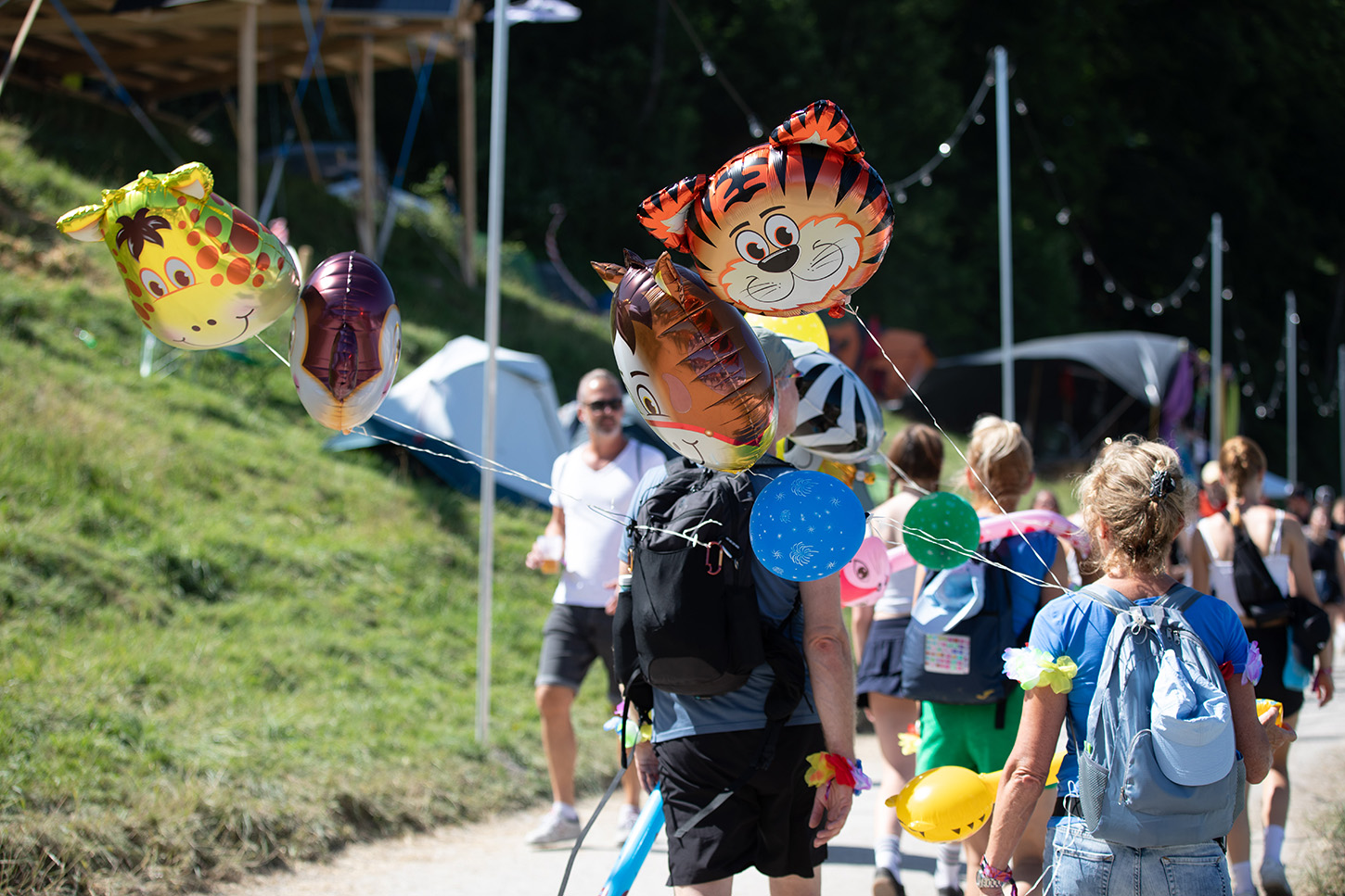 Mit Ballons geht alles besser. 