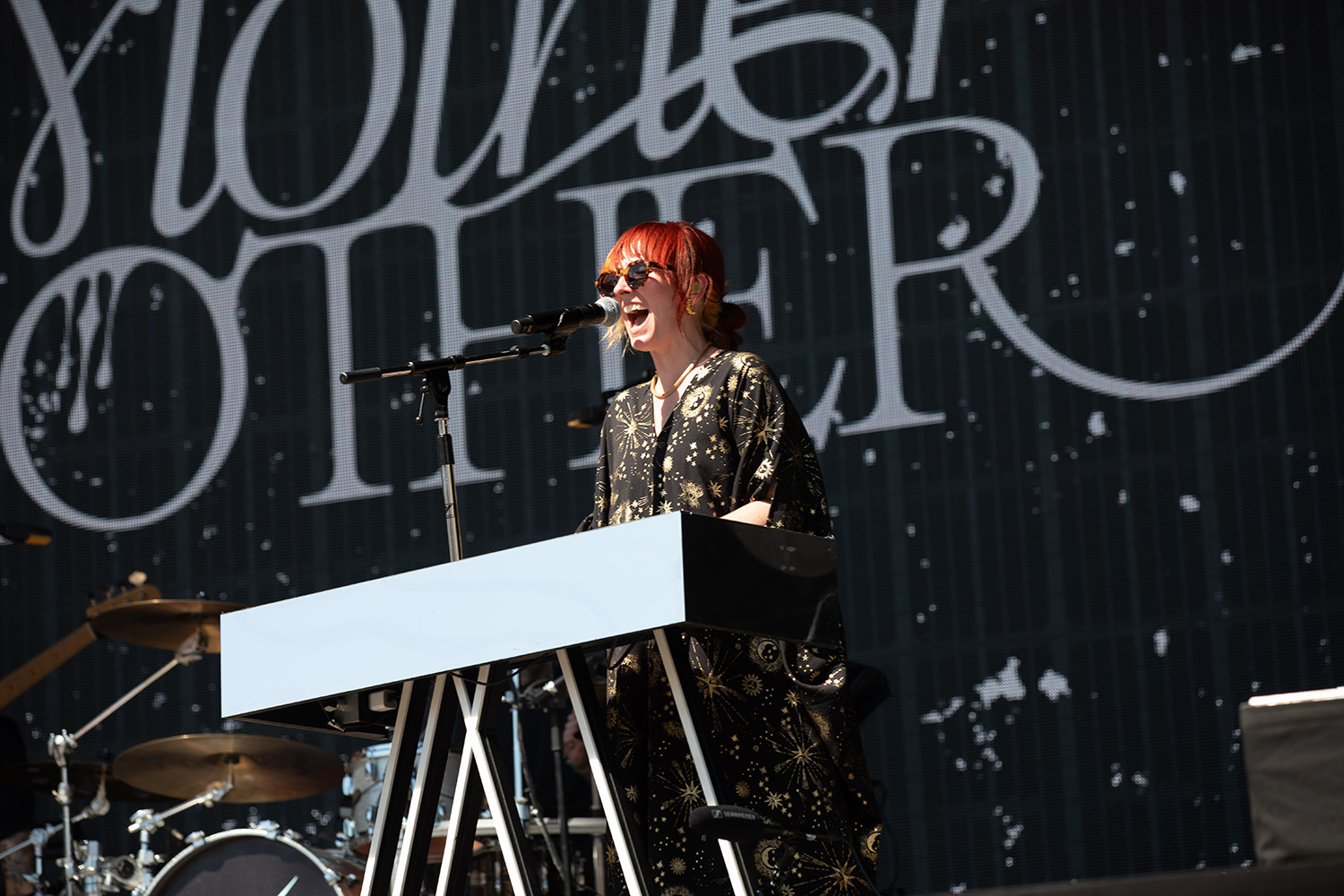 Keyboarderin Jasmin Parkin ist seit 2009 bei Mother Motheri. 