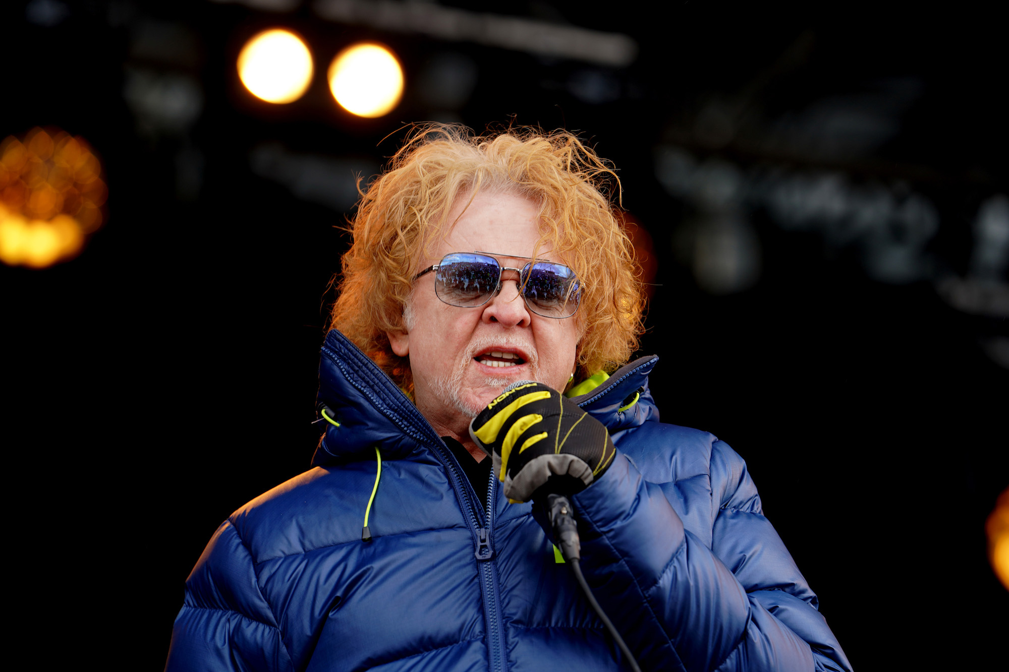 Mick Hucknall von Simply Red.