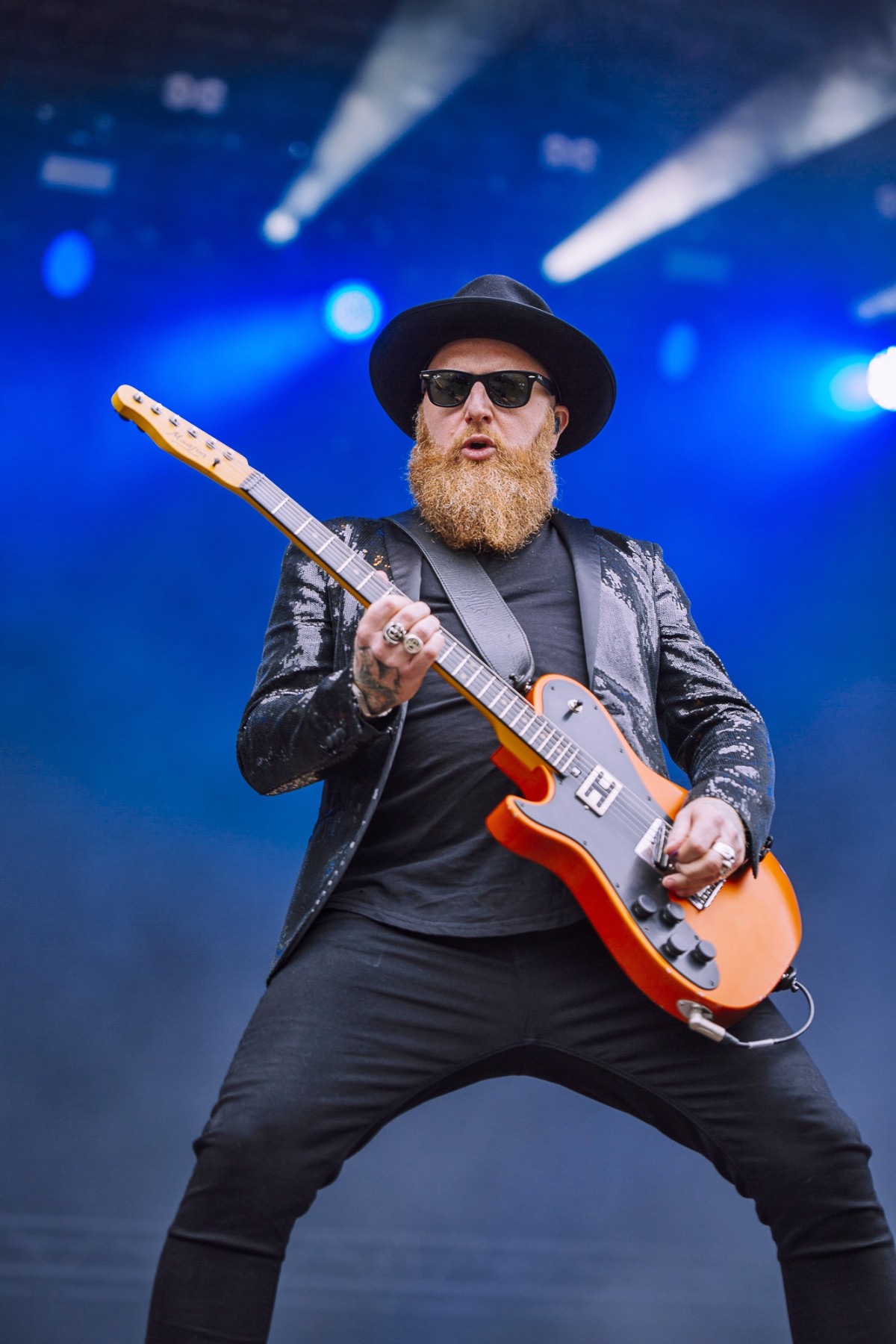 Beim Greenfield stehen praktisch immer Gitarren im Fokus, ...