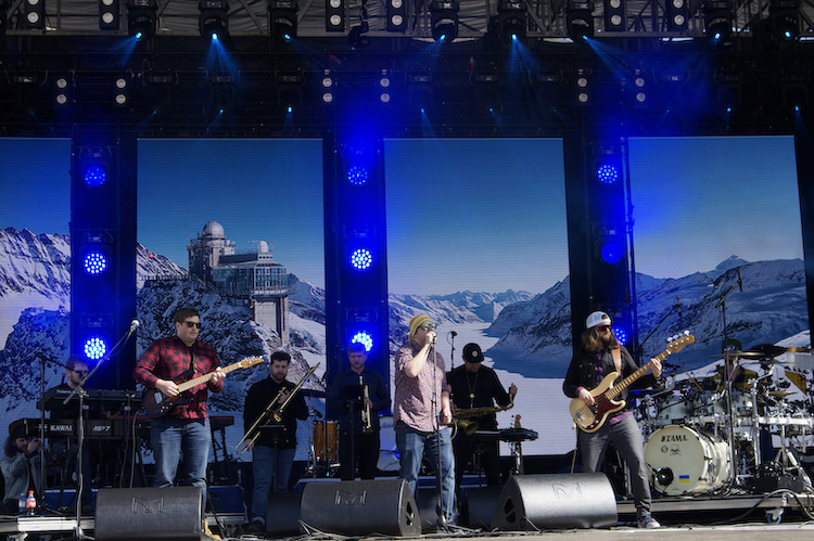 Die Band in der Übersicht. 