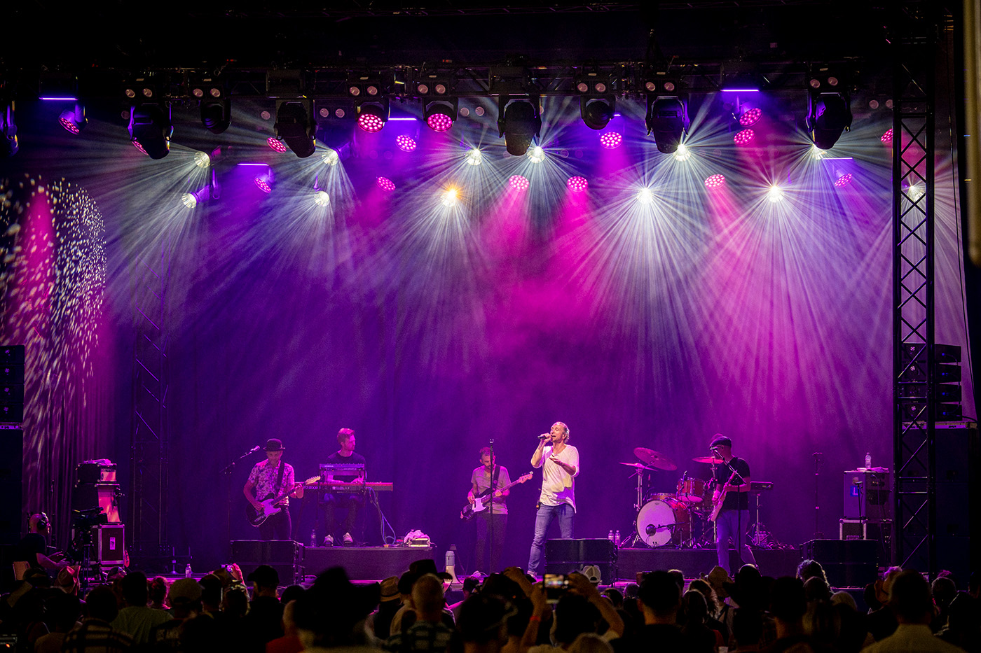 Auch Dada Ante Portas haben bei der Swiss Music Night eingeheizt. 