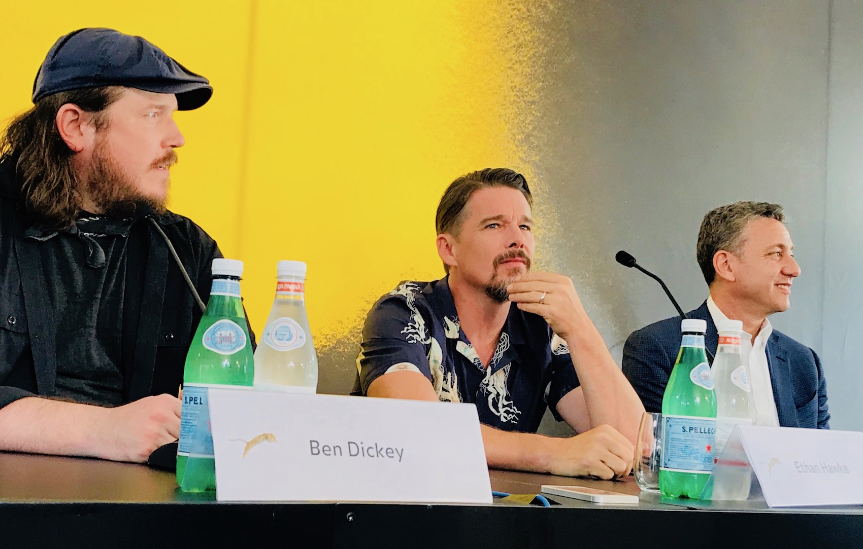 Pressekonferenz zum Film «Blaze». 