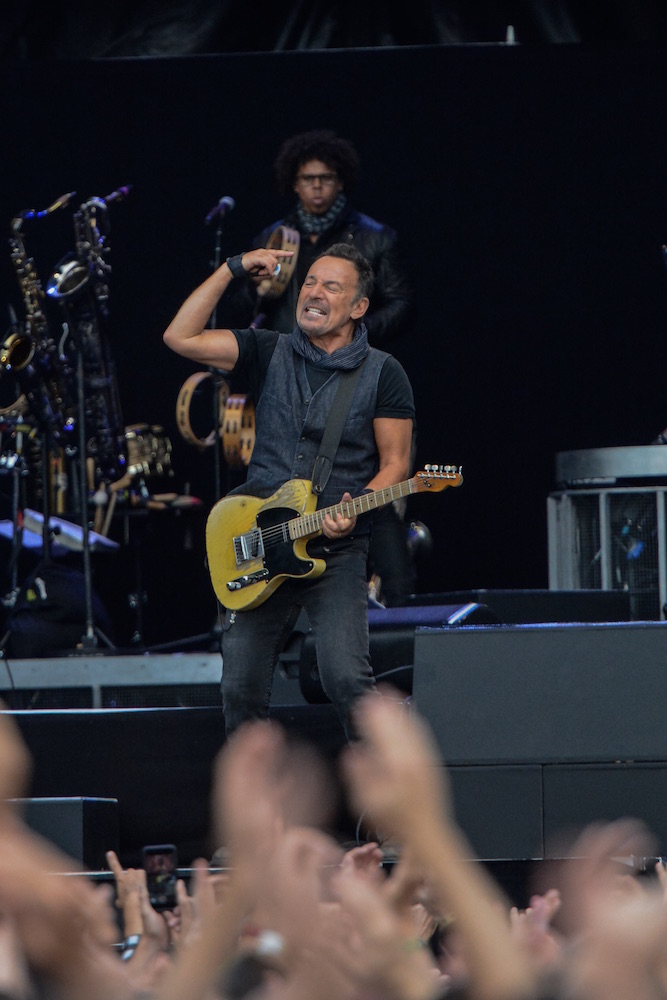 Leidenschaft sieht genau so aus: Bruce Springsteen. 