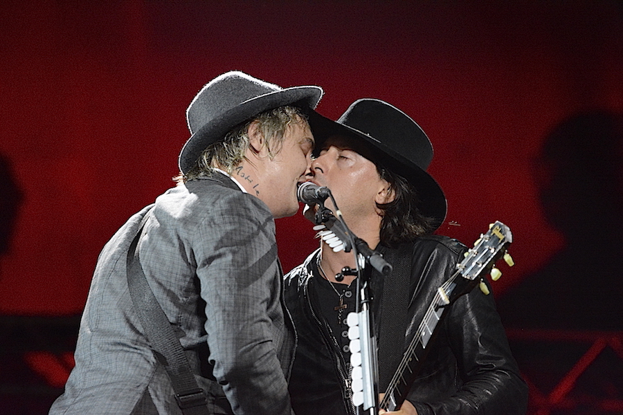 Pete Doherty und Carl Barat. Zusammen sind sie The Libertines. 