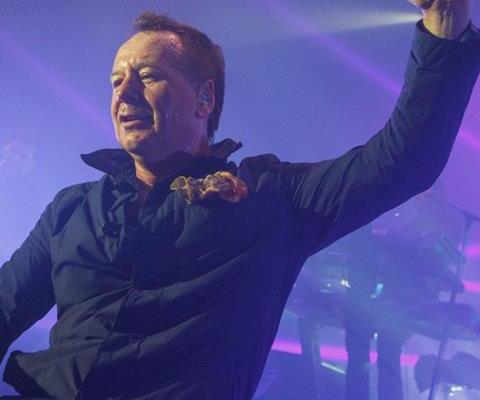 Jim Kerr genoss den Auftritt 